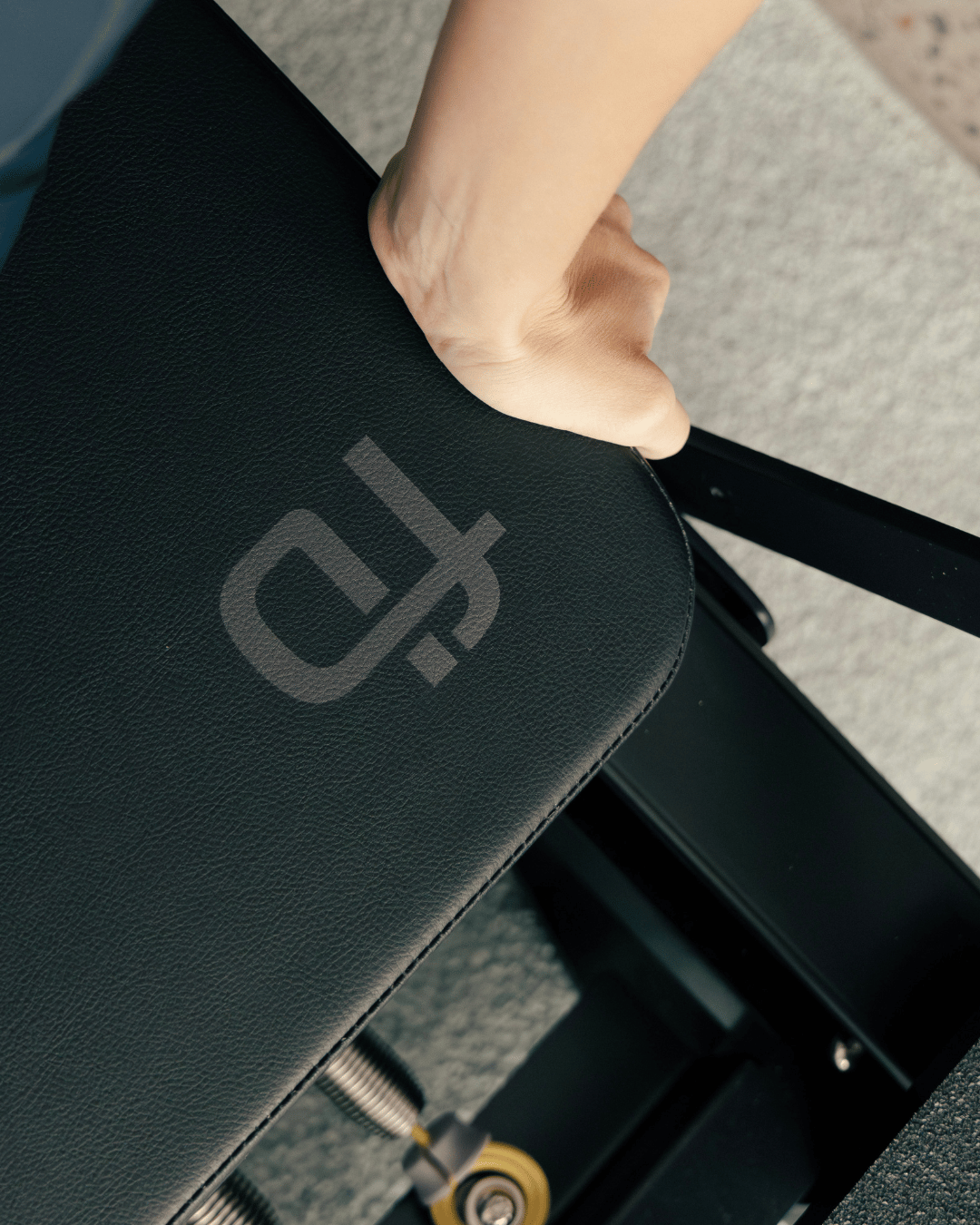 FitBoutique Logo on Reformer