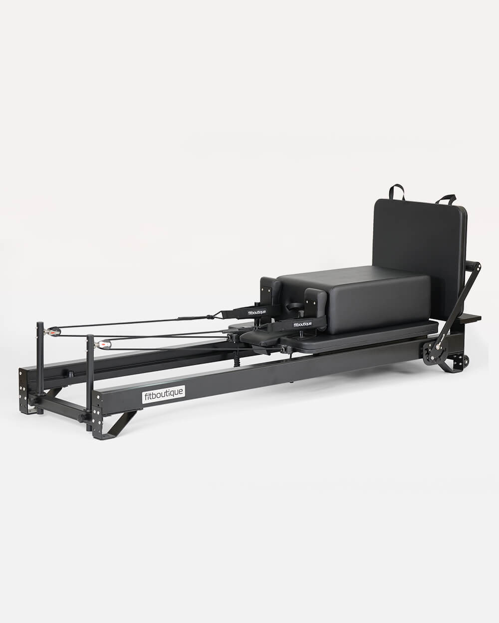 FitBoutique Space Black Reformer - Studio Pilates Reformer in Black
